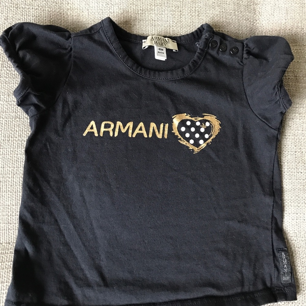 Armani baby tee shirt